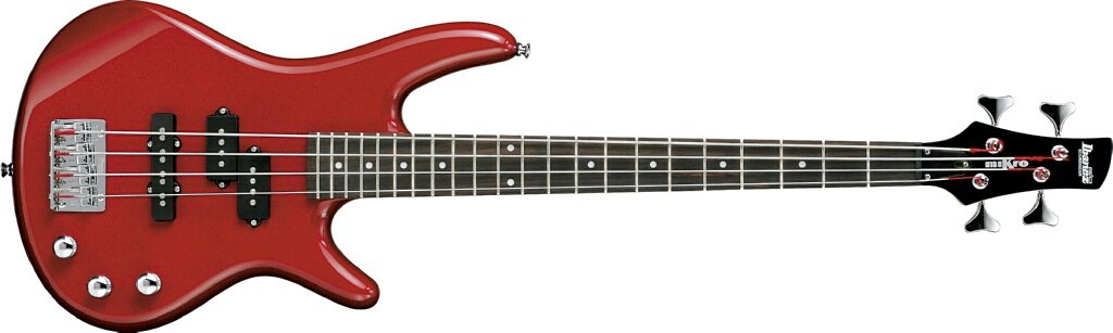 Ibanez GSRM20 Mikro Short-Scale Bass Guitar (Red)