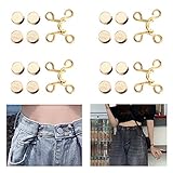WZT 20 Pieces Adjustable Waist Buckle Extender Set Jeans Extender Waist Extender Button for Pants...