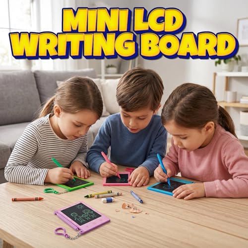 4.5-Inch LCD Writing Tablets (24-Pack) Party Favor Drawing Boards for Kids by KiddieLoot - Used condition - Image 7