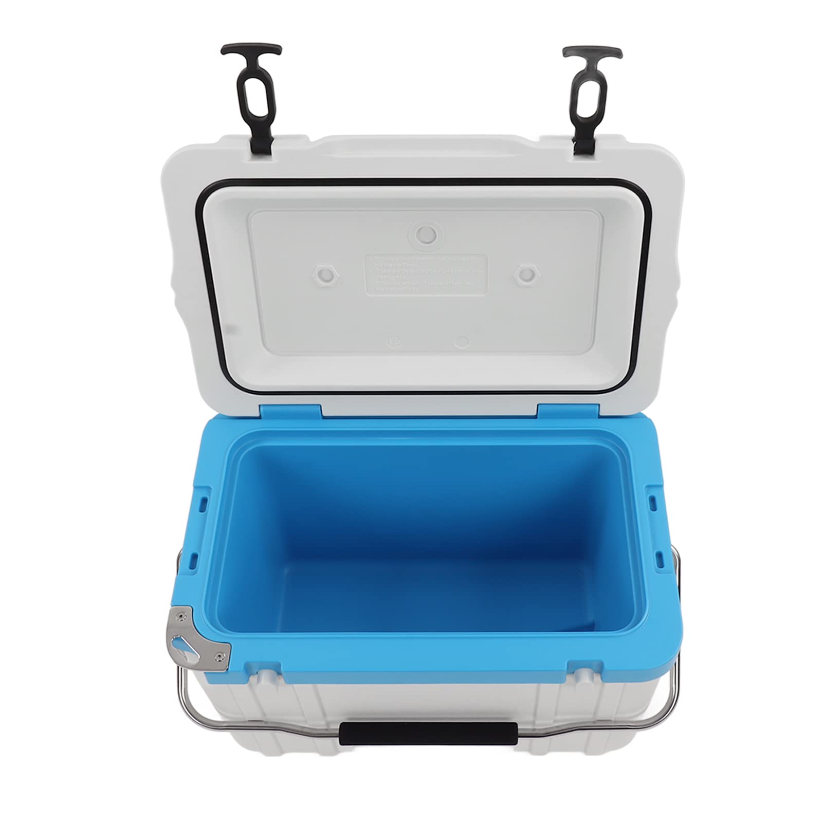 Focket Frigo Rigido, 26 Litri Resistente 12 Ore Conservazione del Calore 76 Ore di Conservazione del Freddo Ghiacciaia, Frigo da Campeggio con Maniglia Portatile per Pesca in Spiaggia Picnic Barca