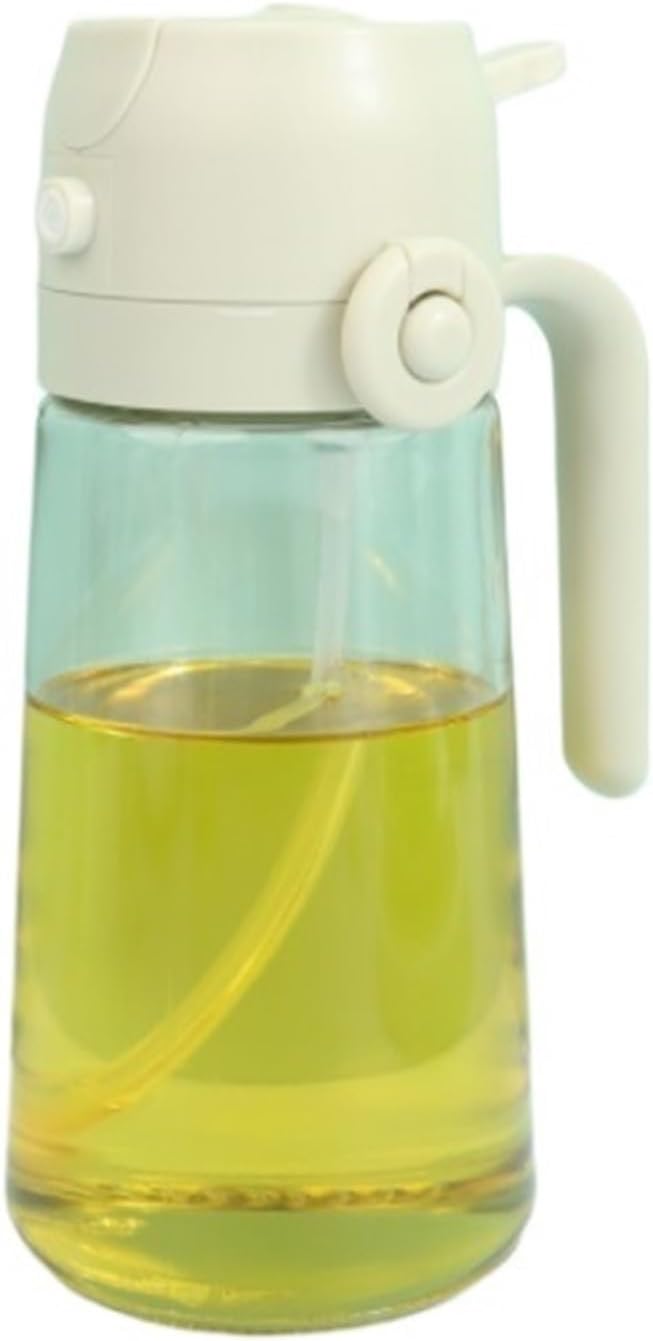 Olive Oil Dispenser Home 2 In 1 Oil Sprayer And Dispenser For Air Fryer Baking Grilling Salad Kitchen Cooking