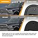 5PCS LED Cab Roof Marker Lights for 2003-2018 Dodge Ram 1500 2500 3500/2011-2018 Ram 4500 5500 White 36LED Top Clearance Roof Running Lights Lamp for Pickup Truck Top Running Lights Clear Lens