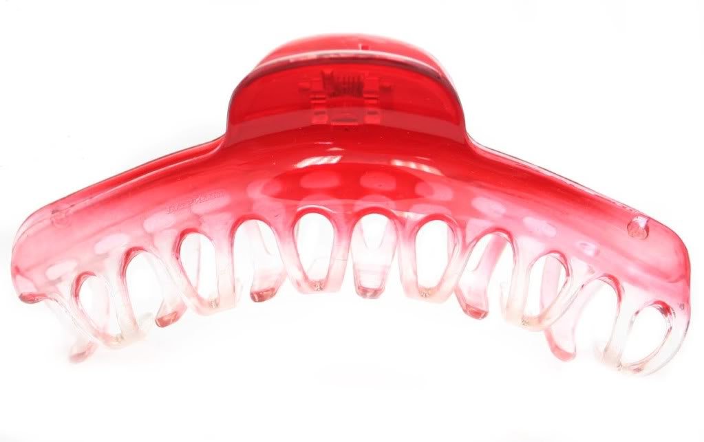 Caravan Side By Side Crystal Goes With Color In This Bi Color Hugh Hump Hair Claw