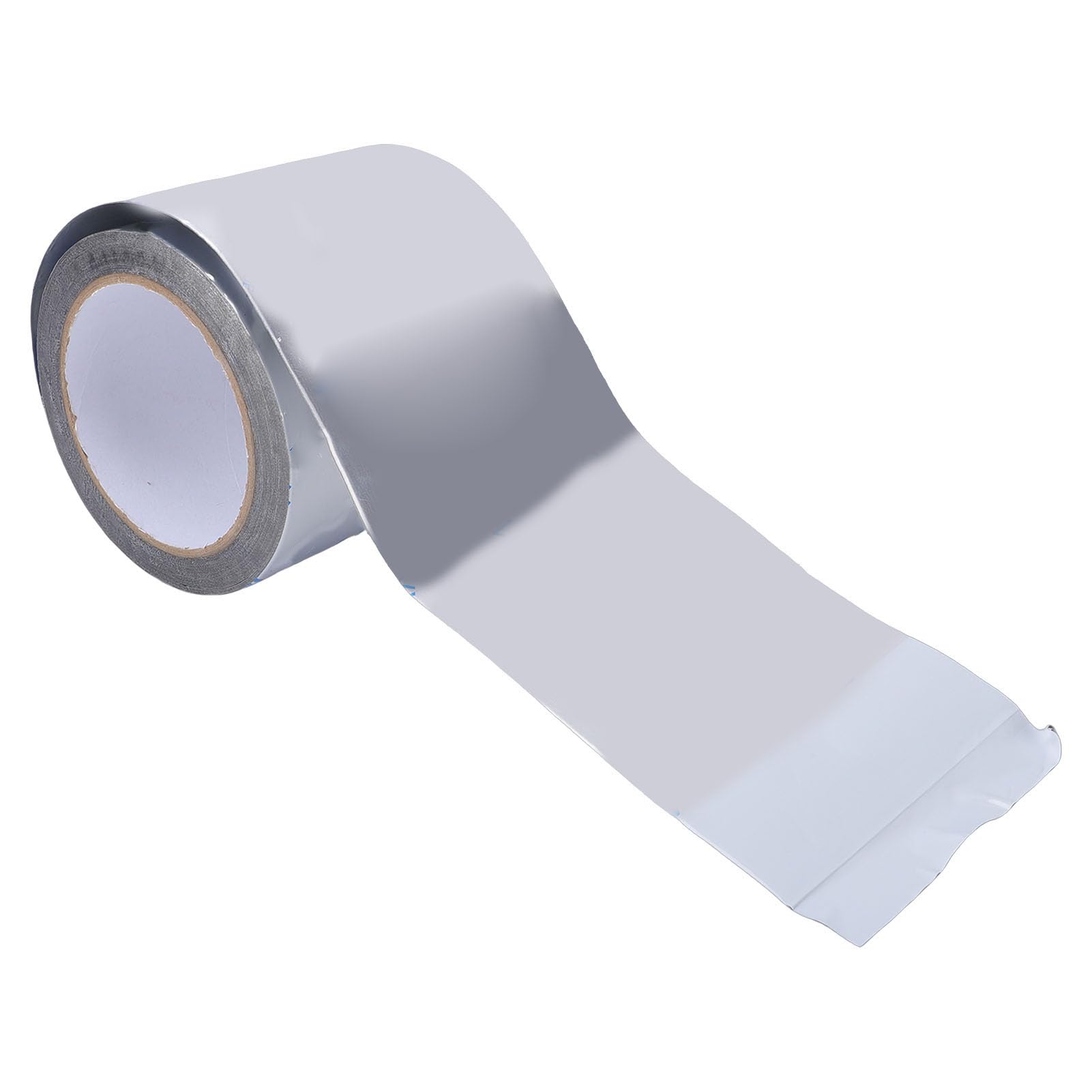 Taśma Termoizolacyjna, Ognioodporna, Odporna na Zachlapanie, Wysokotemperaturowa Taśma z Folii Aluminiowej 100 Mm X 10 M, Morska Grzewcza z powierzchnią odblaskową do Zaworów Przewodów
