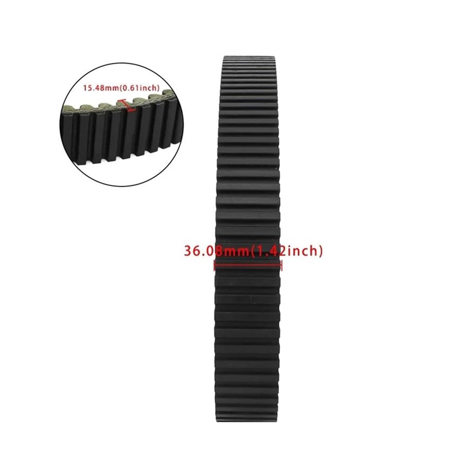 36.0X939 para CF Moto 500Cc para CF500 para CF600 para CF188 para para UTV 0180-055000 Correa transmisión Repuesto Correas transmisión dentadas Correa Transmisión Potencia