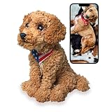 Custom Pet Plush Figurine with Chenille Stems – Handmade Personalized Pet Figurine from Your Pet's Photo – Unique Gift for Pet Lovers – Animal Figurine Keepsake, Made to Order