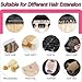 Fehoka Hair Extension Holder holder for Washing,Styling, Packing and Storing,Hair Extension Holder holder for salons,bathrooms, beauty shops, cloakrooms.4 quick&easy Installation Modes With Tool.