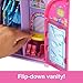 Barbie Chelsea Doll & Closet Toy Playset with 15 Pieces Clothes & Accessories Included, Foldable Set for On-The-Go Play & Storage