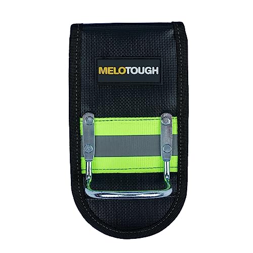 Image of MELOTOUGH Tool Belt Holder Tool Belt Hook Drill Bit Tote Hammer Holder | Multi-Function Tool Belt Hook, Tape Measure Clip, Drill Bit Tote, Hammer Loop, Fits Cordless Drills & Power Tools