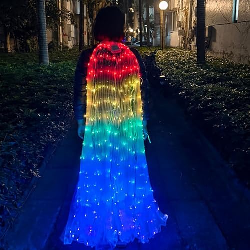 Ailes LED spectacles de scène 145 cm avec barres télescopiques - 6
