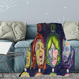 CHEWYZ Couverture Polaire en Peluche The Beatles,Couverture de lit Chaude et Confortable,Toutes Saisons,Douce et légère,Couverture de Sieste en Microfibre pour intérieur et extérieur (127x152cm) - Les Beatles, Paul McCartney, John Lennon, RIngo Starr, George Harrison CHEWYZ Couverture Polaire en Peluche The Beatles,Couverture de lit Chaude et Confortable,Toutes Saisons,Douce et légère,Couverture de Sieste en Microfibre pour intérieur et extérieur (127x152cm) – Image 6