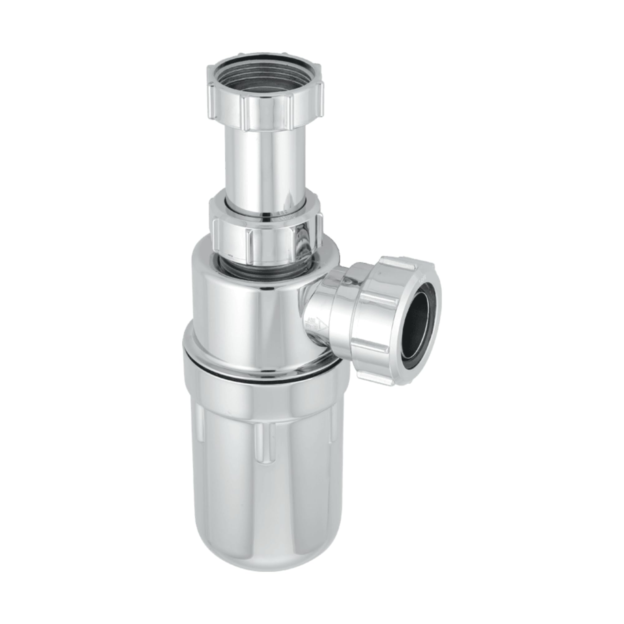 Mcalpine A10ar-Cp Chrome Plated Plastic Resealing Adjustable Inlet Bottle Trap-1.25 Inch 5036484000071