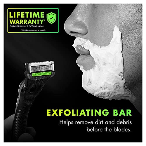 Gillette Labs Men's Razor Blade Refills with Exfoliating Bar, Compatible with Gillette Labs Razors, 10 Cartridges - image 7