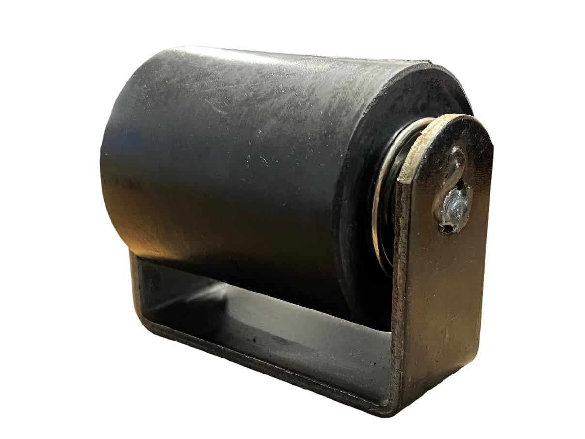 JM Steel. Guiding Rollers for Sliding Gates, 3 inches, Pack of 1, Weld-on Bracket