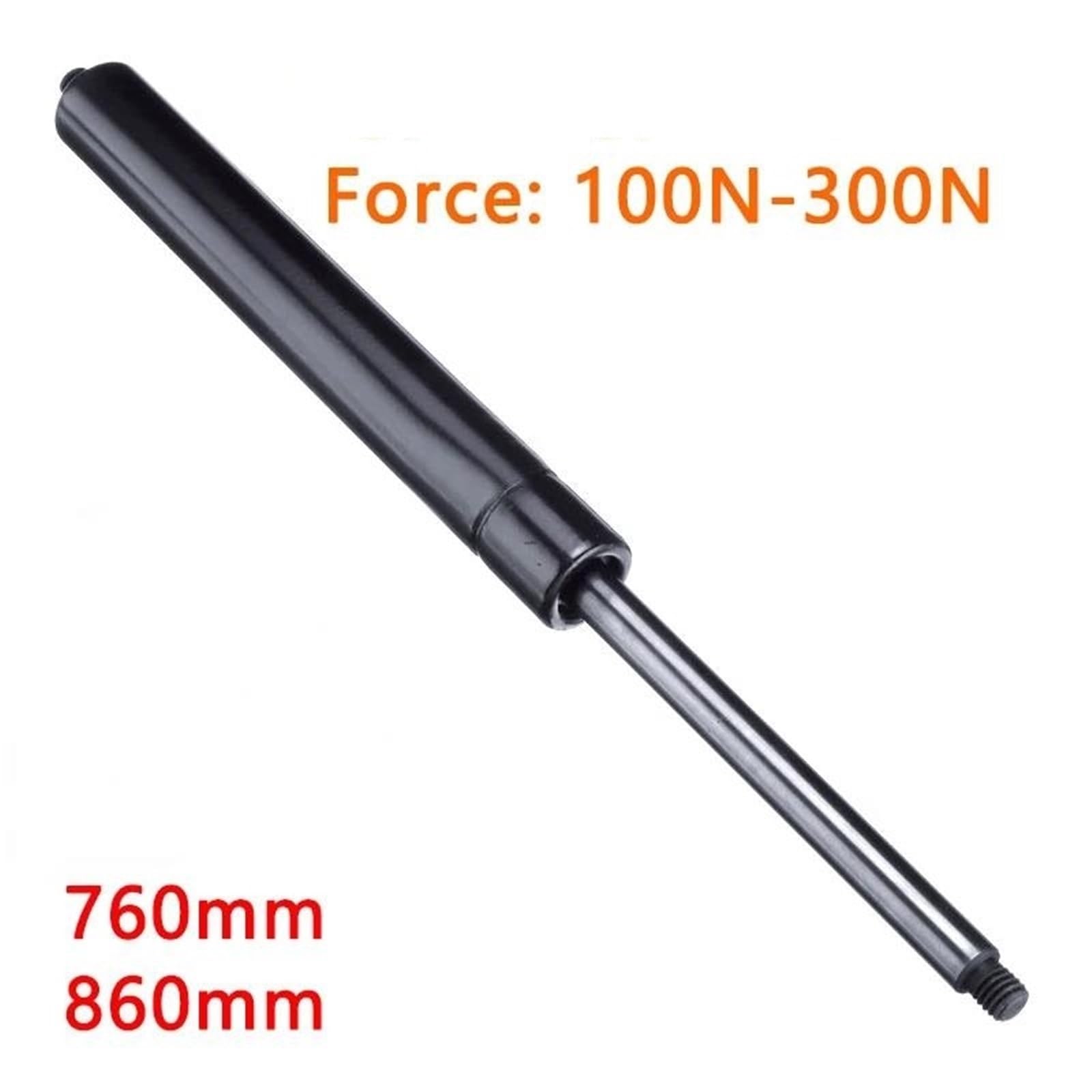 Gas Struts 1 Pièce 100N-300N 760 Mm 860 Universel Hayon Arrière Voiture Vérins À Gaz Tige Support Jambe Force Capot Moteur Amortisseur verins coffre