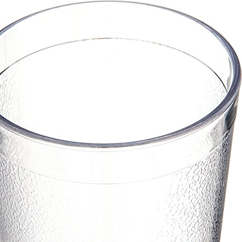 Carlisle Foodservice Products 52128107 Stackable Shatterresistant Plastic Tumbler, 12 Oz., Clear (Pack Of 6) #TOP15