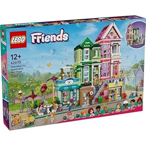 Amazon.co.jp - レゴ® フレンズ ハートレイクシティのマンションとお店 42670