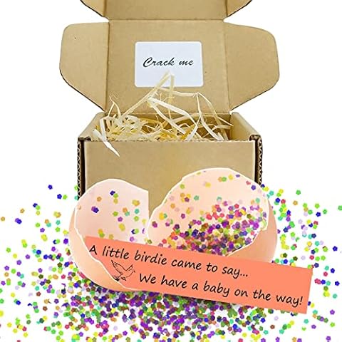 kintsukuroi Egg Pregnancy Announcement, Pregnancy Reveal Ideas, Funny Baby Announcement Gifts, Surprise Eggs Perfect Pregnancy Gifts for grandparents Future Dad, or Friends Cover