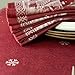 Benson Mills Engineered Jacquard Heavyweight Fabric Cloth Napkin for Holiday and Christmas Napkins (Christmas Story, 18
