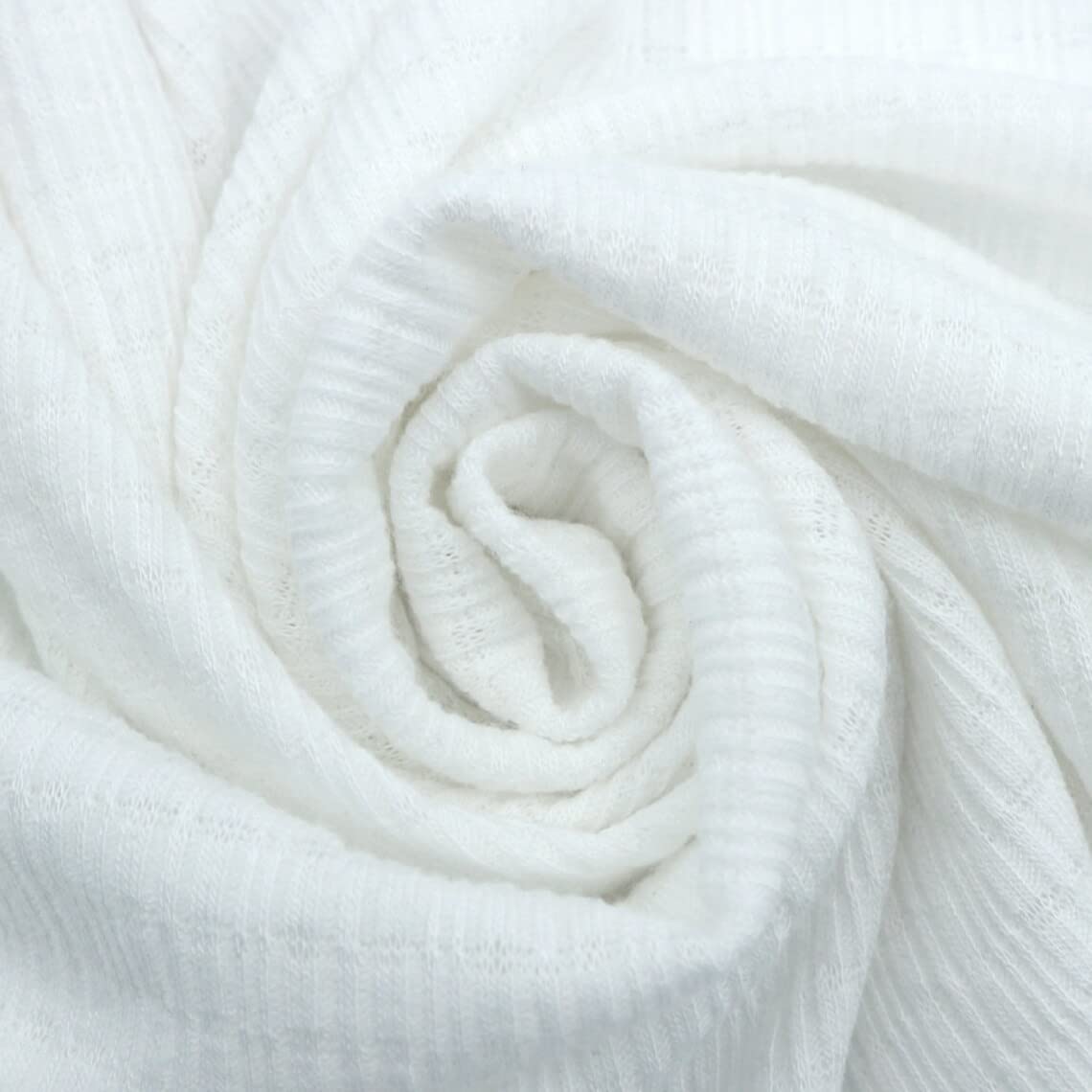 Texco Inc Solid Color 55/57" Poly Rayon Spandex Fabric/Jacquard Stretch Fabric-180GSM/ DIY Projects, Off White 1 Yard