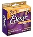 Elixir® Strings 16547 Acoustic Phosphor Bronze Guitar Strings with NANOWEB® Coating, 3 Pack, HD Light (.013-.053)