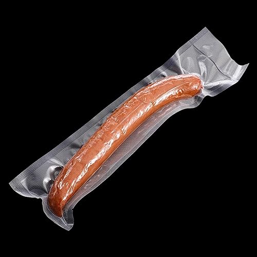 Miniatura 6 de Bolsas transparentes al vacío para guardar alimentos, bolsa selladora al vacío con parte superior abierta, bolsa selladora al vacío en relieve,