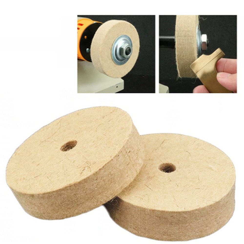 Porte-tampon De Polissage Universel – 2 Pièces, Rapide à Changer – Couleur Noir