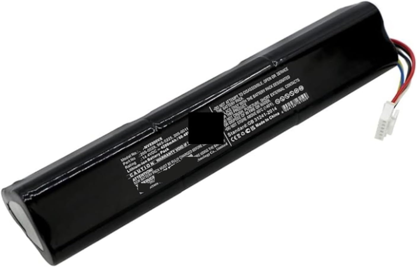 Li-Ion 14.4V Battery 6800mAh/ 9800mAh Replacement Battery，Compatible for Neato D8 D9 D10 945-0356,945-0373,905-0596 Robotic Vacuum Cleaners Battery(6800mAh)