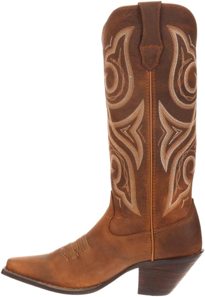 Durango Women's Crush 13-Inch Narrow Boot,Distressed Cognac,8.5 B US