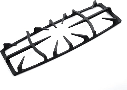 A00263801 Burner Grate Replacement Parts for Kenmore Stove Parts Frigidaire Gas Range Parts Stove Grate AP6036421 Surface Burner Center Grates Kenmore Stove Top Cast Iron Rack Cookware Sets 1 Pack