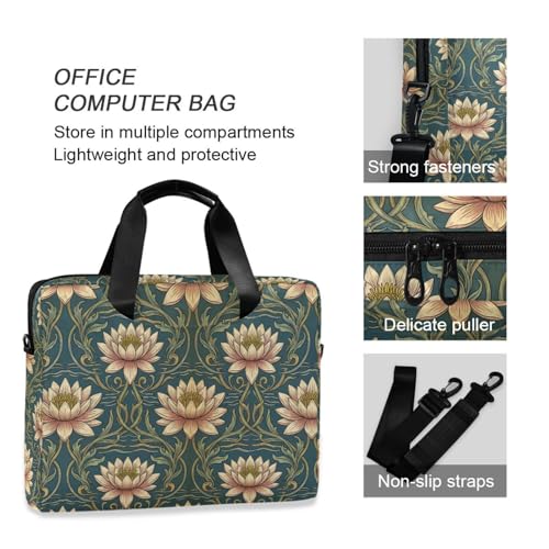 Bolso para laptop portátil 15.6 pulgadas con asa y correa miniatura 6
