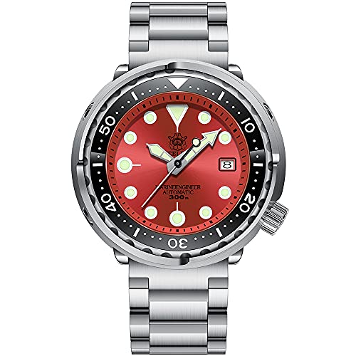 STEELDIVE �r���v �����Y, �������� ���v �_�C�r���O Tuna 300m �h�� ���� �@�B�� �������v �����邢���� ������� �j���p men watch �T�t�@�C�A�~���[�A�Z���~�b�N�x�[�� (�_�C�o�[�r���v 1)