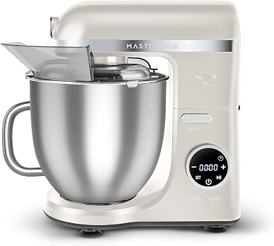 Karaca Mastermaid Chef Ultra D2000W Dijital Ekranl  Hamur Yo urma Makinesi Starlight 7L