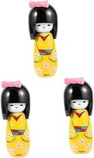 Uonlytech 3 Pçs Decorações Japonesas Para Decoração De Casa Para Casa Decoração Japonesa Para Casa Boneca Japonesa Criativa Decorações De Mesa Japonesa Quimonos Japoneses Ornamentos Bonecos