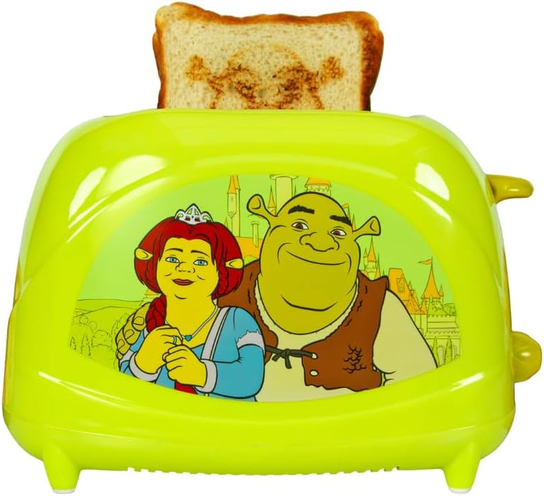 Uncanny Brands Shrek Two-Slice Toaster