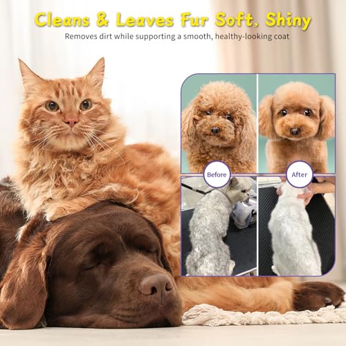 Pet Wipes, Cleaning Glove Wipes for Dogs & Cats Hypoallergenic, Lick-Safe, Full-Body Grooming & Deodorizing Wipes for Daily Care, Home & Outdoor Use (20 Counts) - Image 3