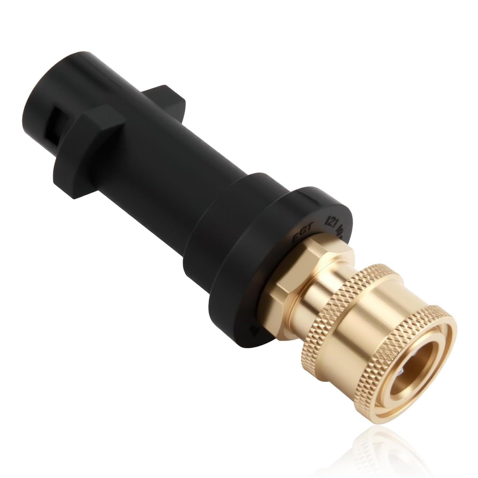 CUWERFO High Pressure Washer Gun Adapter with 1/4'' Quick Connect Female Fitting Compatible, Pressure Washer Adapter, for High Pressure Washer with Standard Fittings