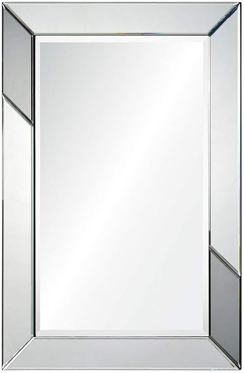 Renwil Rumba Mirror in Silver and Grey