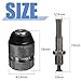 Mesee 2-13MM Keyless Drill Chuck with SDS Plus Adaptor, Professional Heavy Duty 1/2-20UNF Mount Quick Change Self-tighten Drill Chuck Adapter Converter Rotary Hammer Conversion Tool
