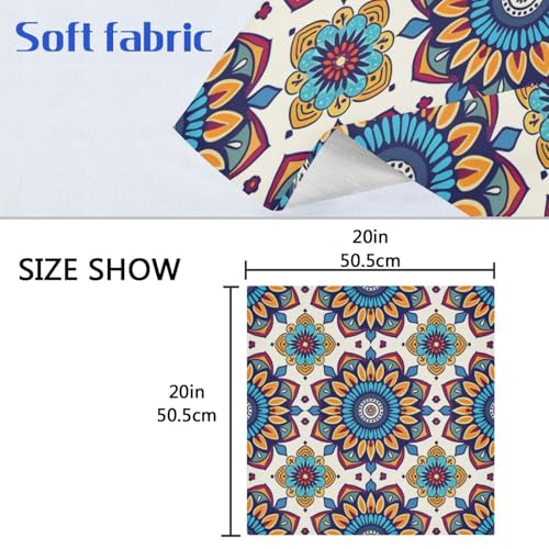 Servilletas de Tela Multicolor Set x6 20x20 pulgadas miniatura 6