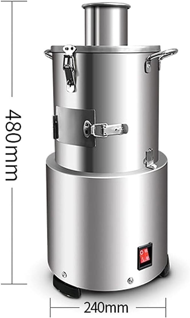 Automatic Garlic Skin Remover,Commercial Garlic Peeling Machine Electric Garlic Separator 20KG/H Whole Garlic Peeler, Powerful Garlic Peele for Restaurant Barbecue Shops Hote,