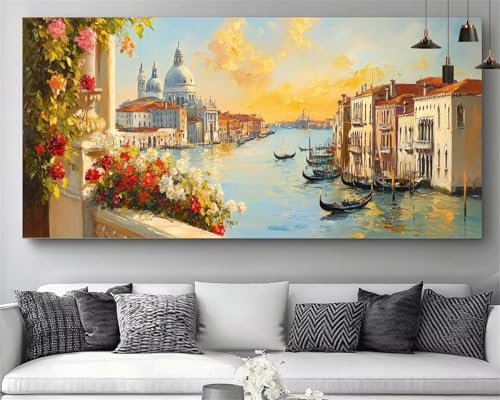 Pintura de diamante de Venecia de 30x60cm para cuadros de punto de cruz y mosaicos DIY