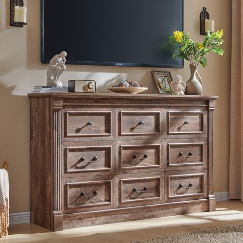 Farmhouse-61-W-Buffet-Cabinet-with-Storage-Wood-Rustic-Sideboard-Buffet-Cabinet-w8-Drawers-Coffee-Bar-Cabinet-wRoman-Column-Versatile-Storage-Cabinet-for-Living-Room-Dinning-Room-Light-Brown Farmhouse 61 W Buffet Cabinet with Storage Wood Rustic Sideboard Buffet Cabinet w8 Drawers Coffee Bar Cabinet wRoman Column Versatile Storage Cabinet for Living Room Dinning Room Light Brown