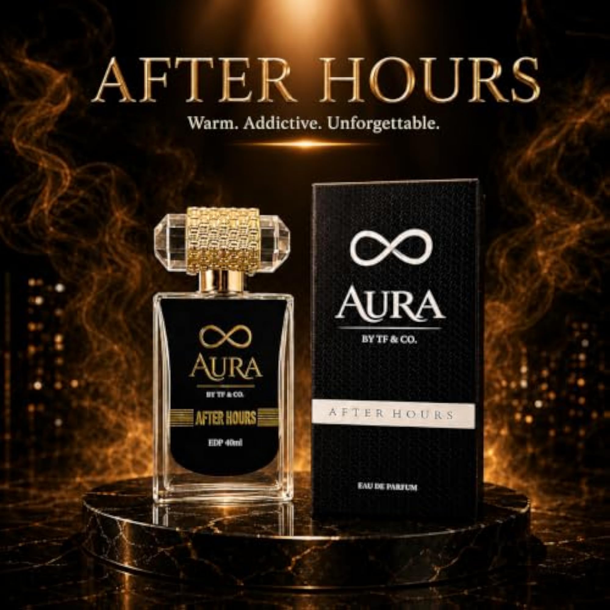 After Hours Eau De Parfum 40ml, Warm Sweet Fragrance