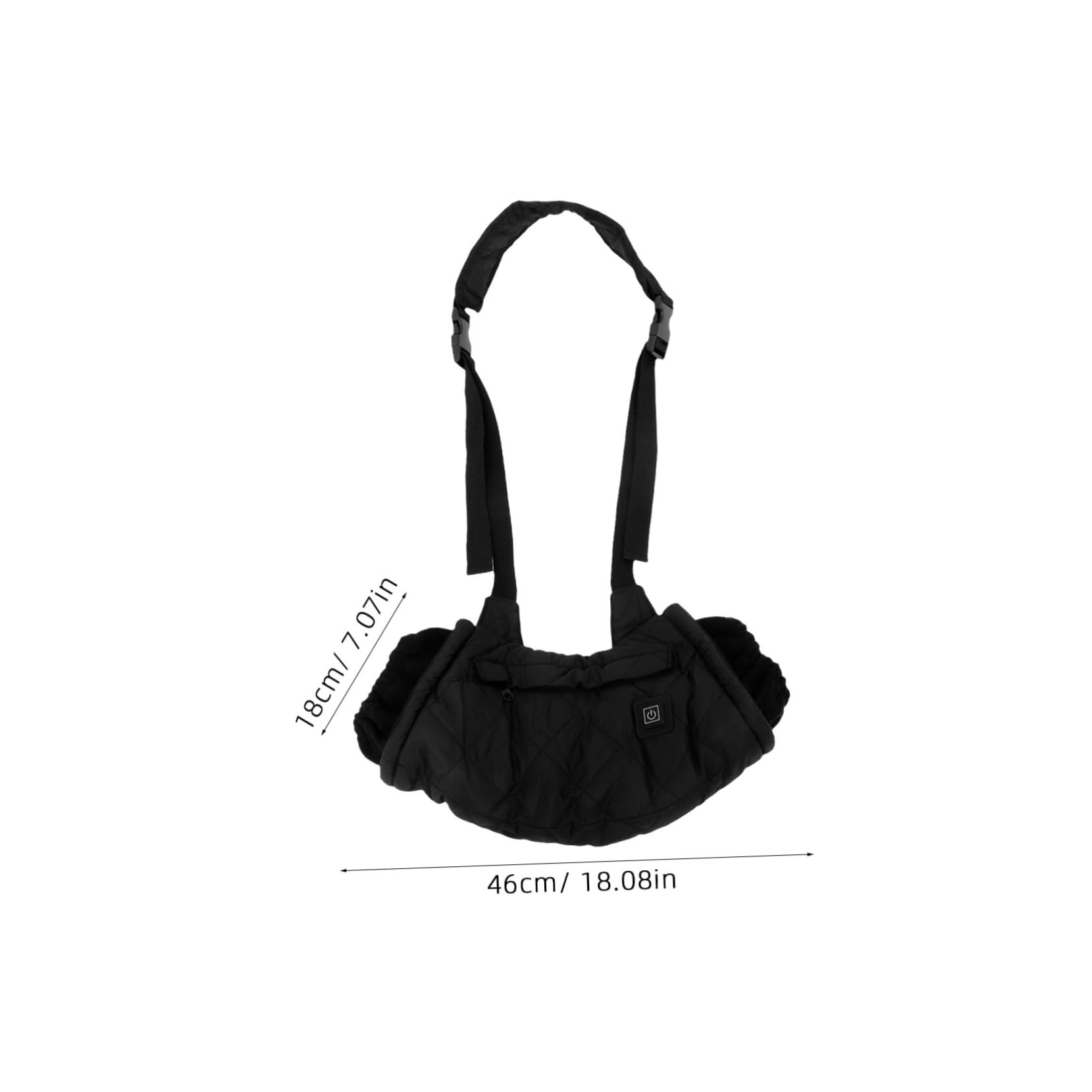 Toyvian Chauffage des à Main Mains chauffé Réchauffeurs à Main Rechargeable Plus Chaud Portable réchauffeur de Main Rechargeable Chauffant Suspendu Matelassage imperméable Noir