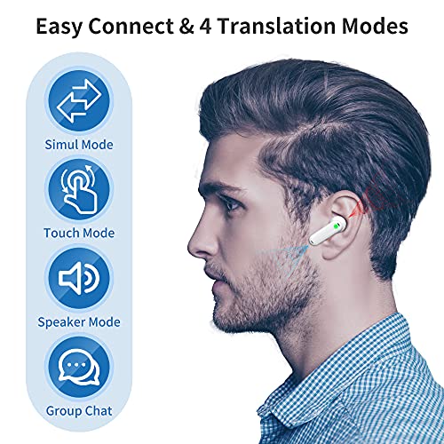 Timekettle WT2 Edge/W3 Translator Device - Bidirection Simultaneous Translation, Language Translator Device with 40… - Image 5
