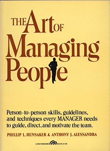 The Art of Managing People (Spectrum Book) 0130474649 Book Cover
