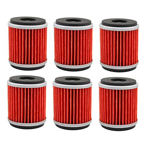 6 stücke Patrone Ölfilter für Fantic 250 für Caballero 2011 2012(6pcs)