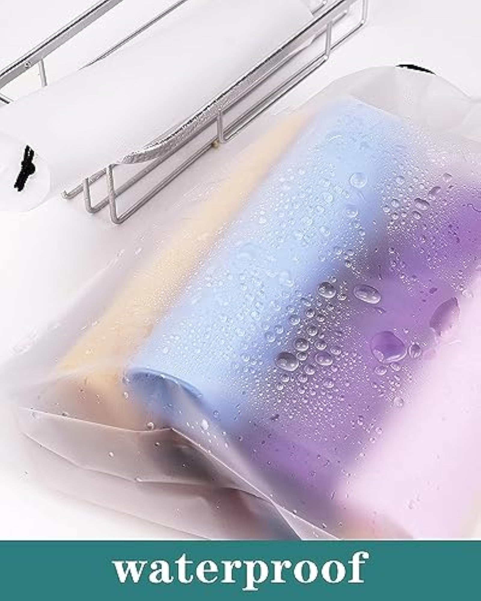 Clear Transparent Travel Shoe Bag, Waterproof Polyester