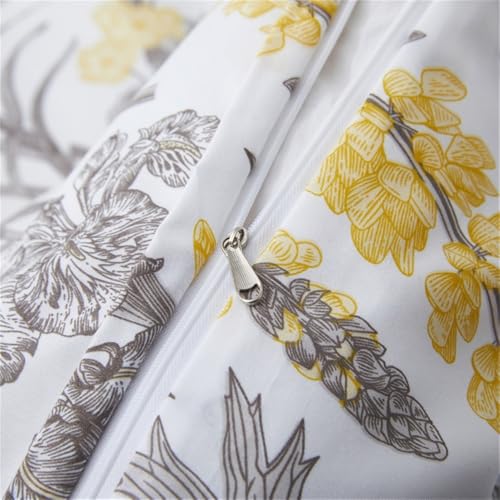 Parure de lit imprimé floral 100% polyester microfibre réversible 260x220 - 6